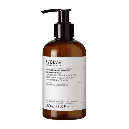 Evolve african orange aromatic wash
